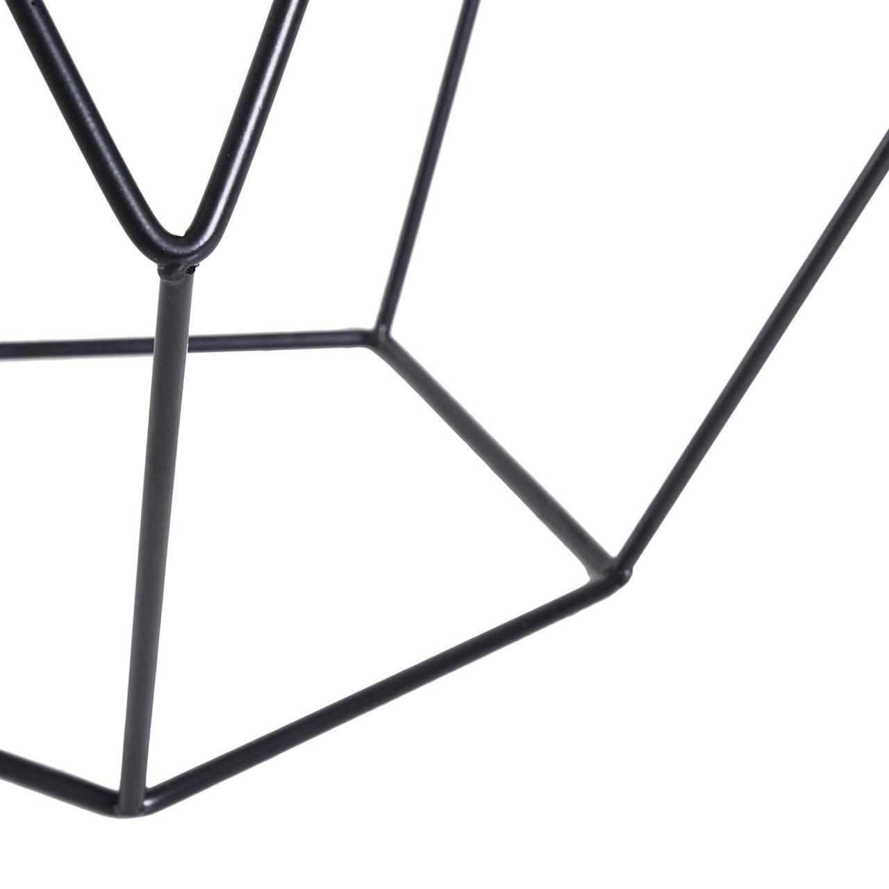 Zwarte Ronde Bijzettafel met Opbergruimte – Geometrisch Design voor Moderne Woonkamers
