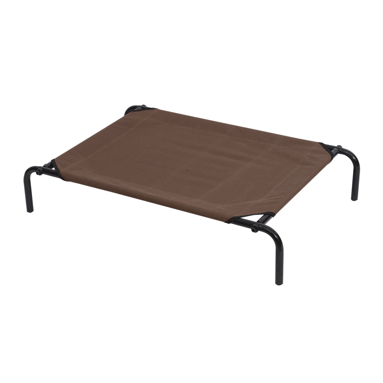 Honden ligbed grote hondenstretcher XL 110×68 cm met 2 overtrekhoezen en stevig frame voor binnen en buitengebruik