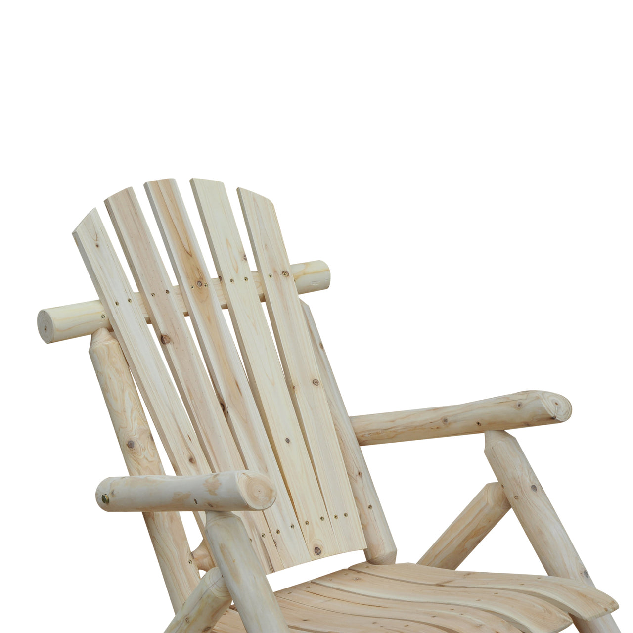 Ergonomische Schommelstoel van Massief Dennenhout – Natuurkleur – 66×96×98 cm