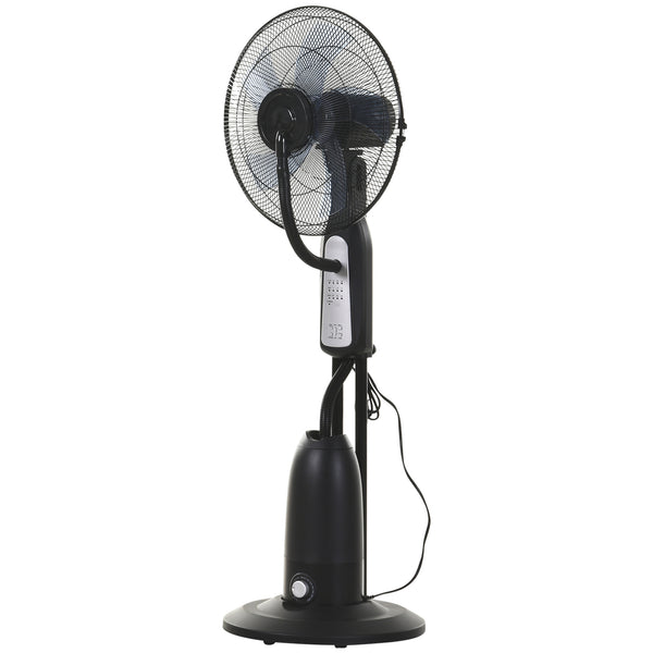 Staande Ventilator met Verstuiver en Afstandsbediening – Ø44,5 cm?
