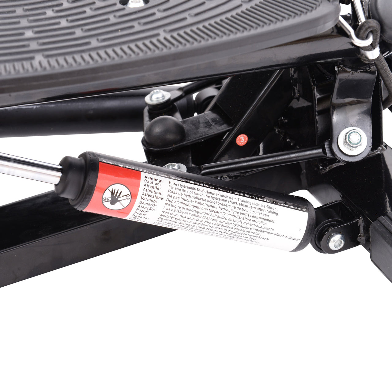Ministepper met monitor en verstelbare weerstand – 2 in 1 swing