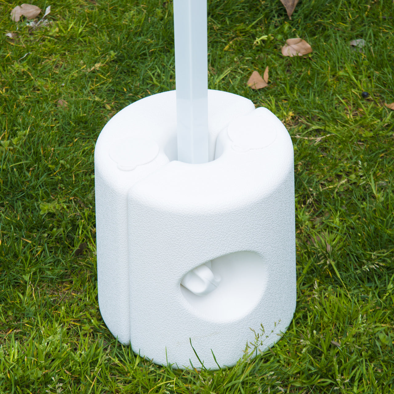 Partytent voetgewichten (set van 4, wit)