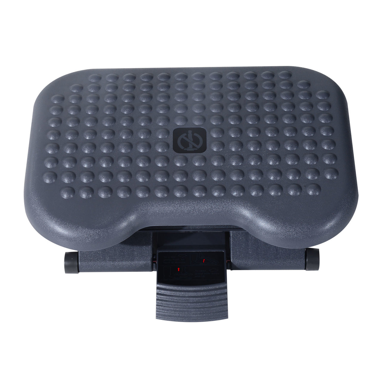 Ergonomische voetensteun (verstelbaar, grijs)