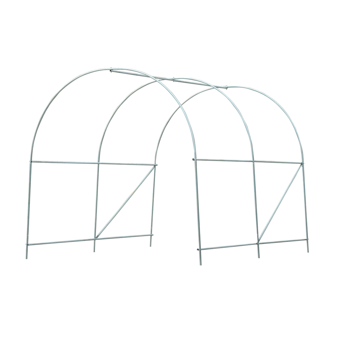 Tuinkas M 3,5 x 2,0 x 2,0 m transparant als foliekas