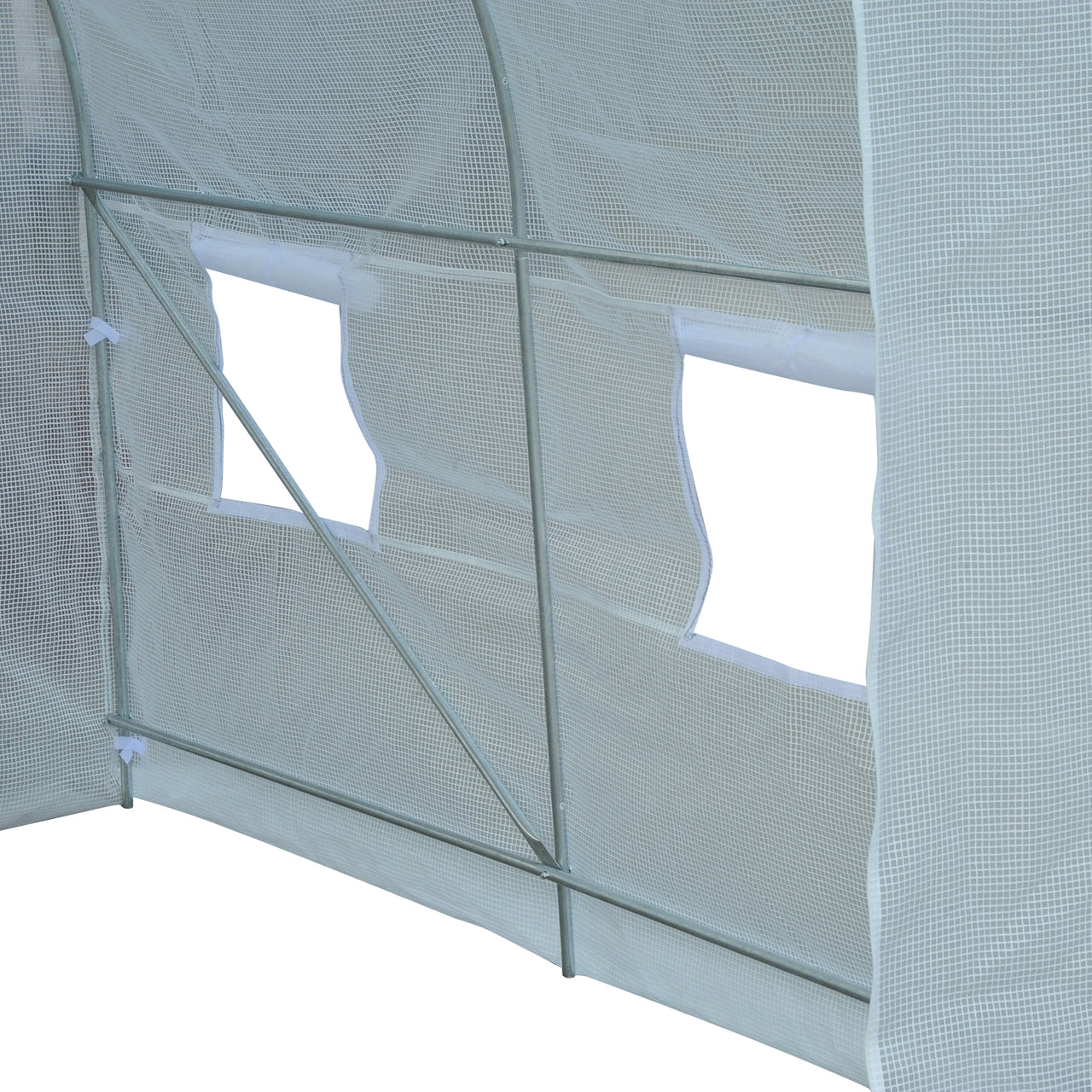 Tuinkas M 3,5 x 2,0 x 2,0 m transparant als foliekas