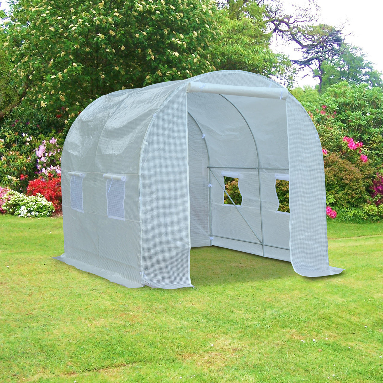 Tuinkas M 3,5 x 2,0 x 2,0 m transparant als foliekas