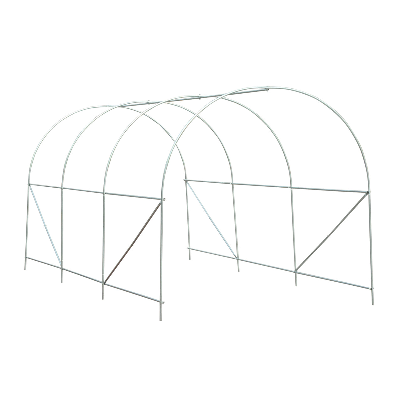 Foliekas L 4,5 x 2,0 x 2,0 m transparant als tuinkas
