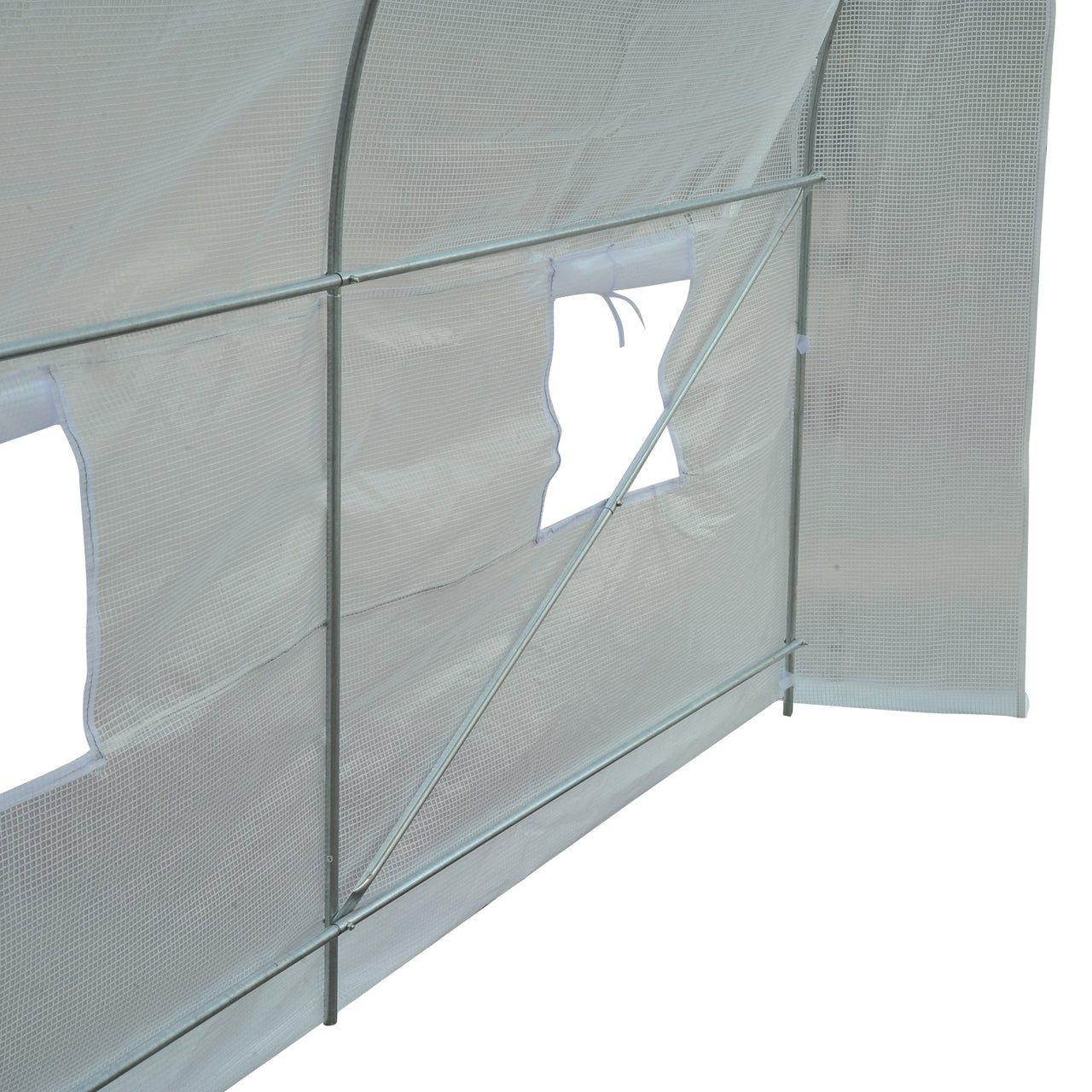 Foliekas L 4,5 x 2,0 x 2,0 m transparant als tuinkas