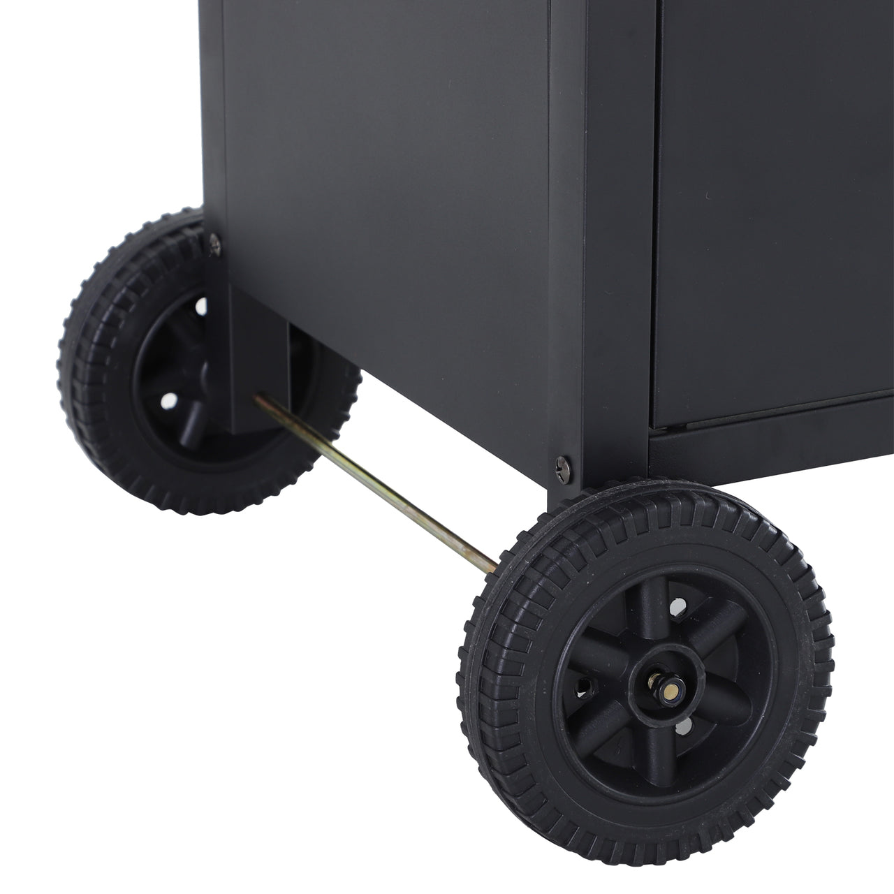 Gasbarbecue BBQ grill 5 branders zwart