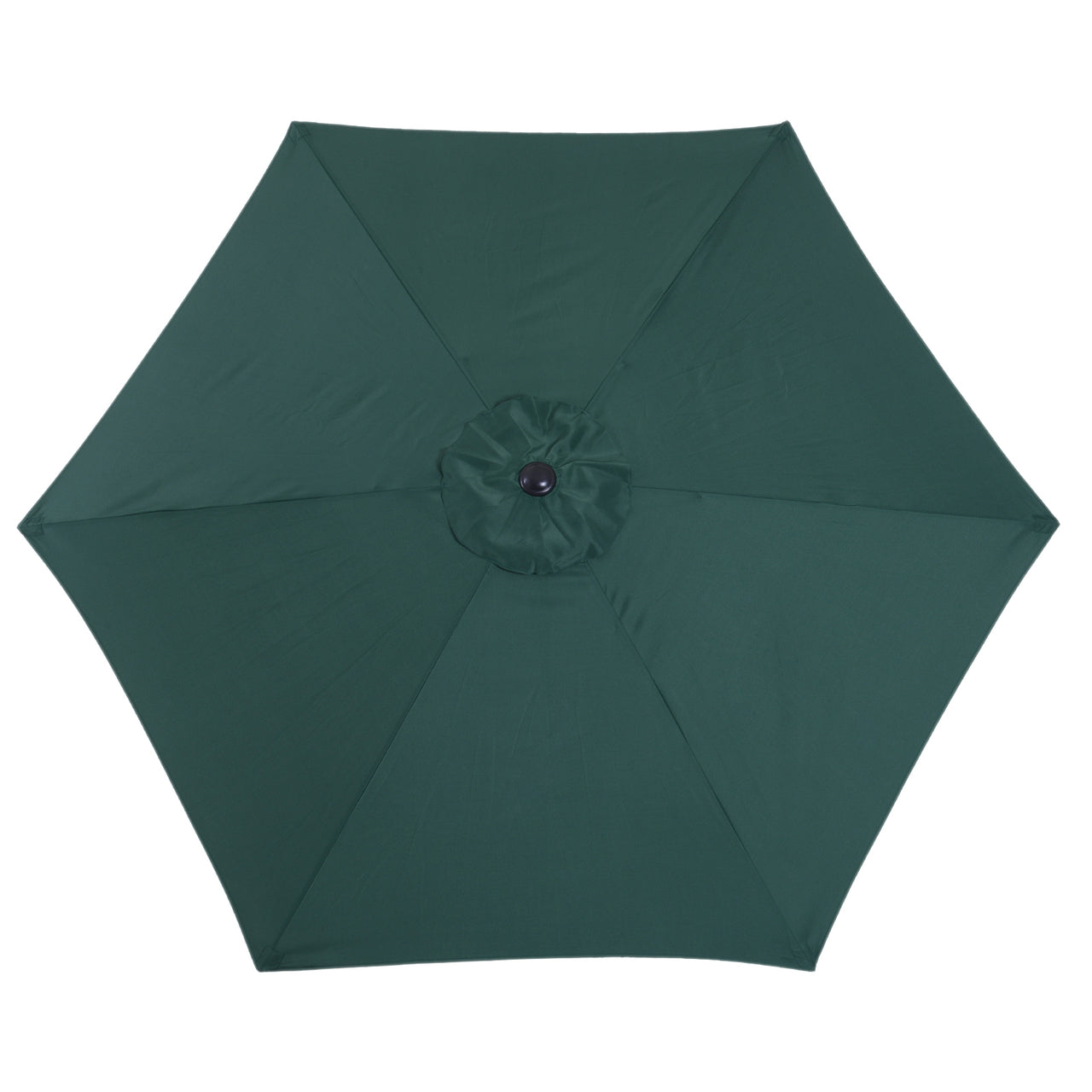 Groene balkonparasol 270 cm – knikbaar en met handslinger