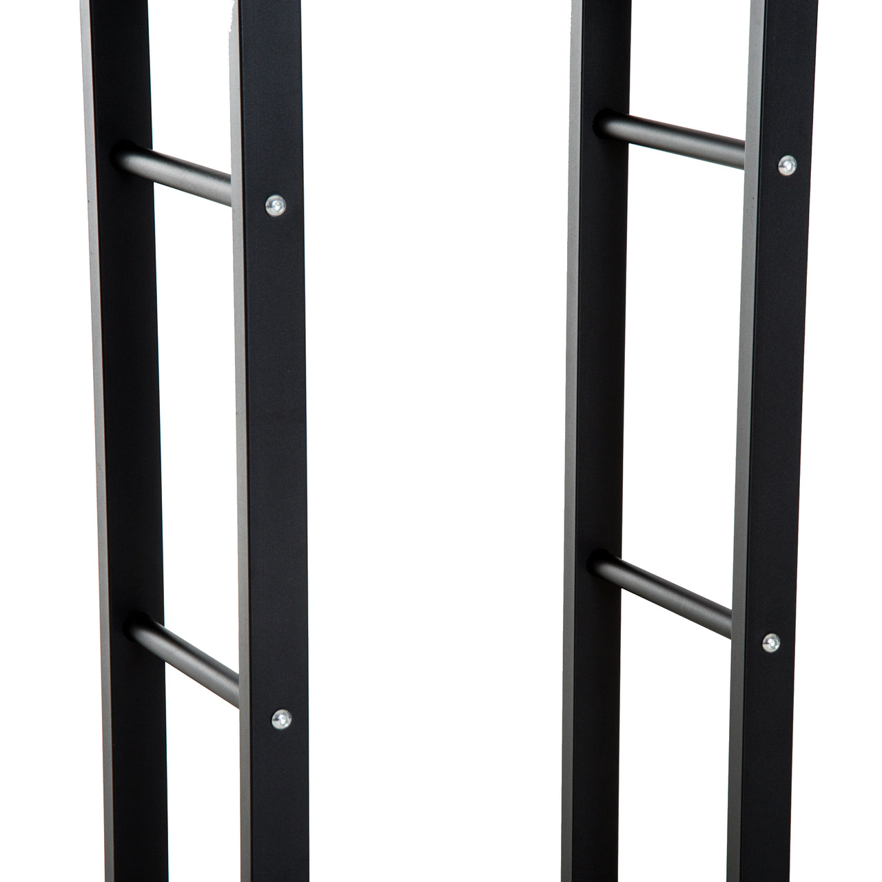 Zwarte haardhoutbak 100 cm breed – stabiele houtopslag voor binnen en buiten