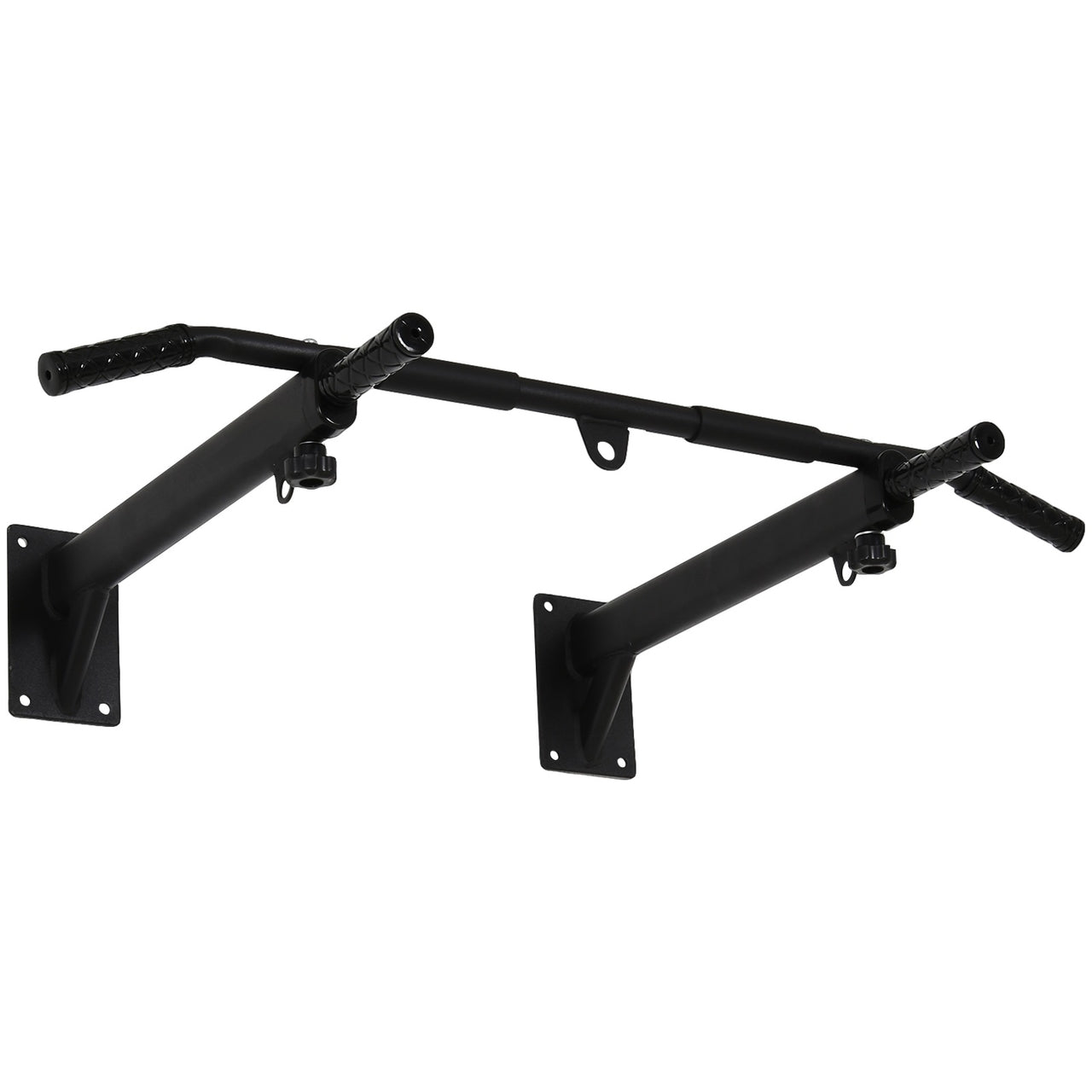 Pull up bar zwart – wandmontage met 150 kg draagvermogen
