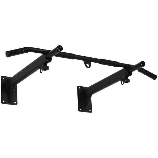 Pull up bar zwart – wandmontage met 150 kg draagvermogen