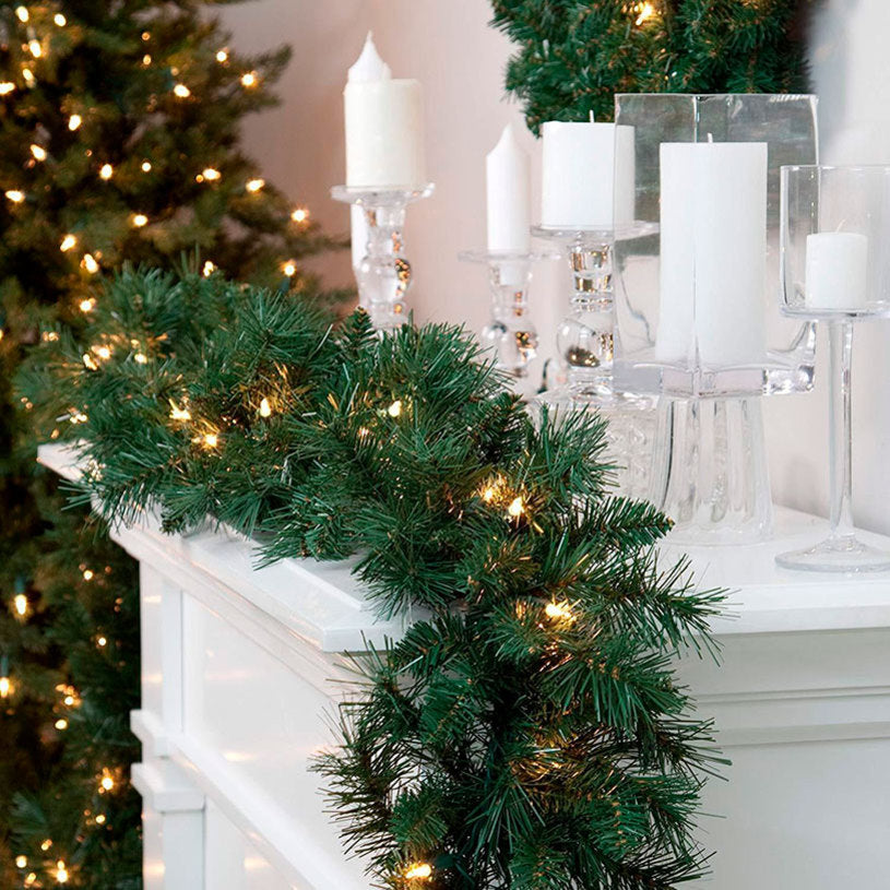 Guirlande met 30 LED's – 2,7 m kerstverlichting voor binnen