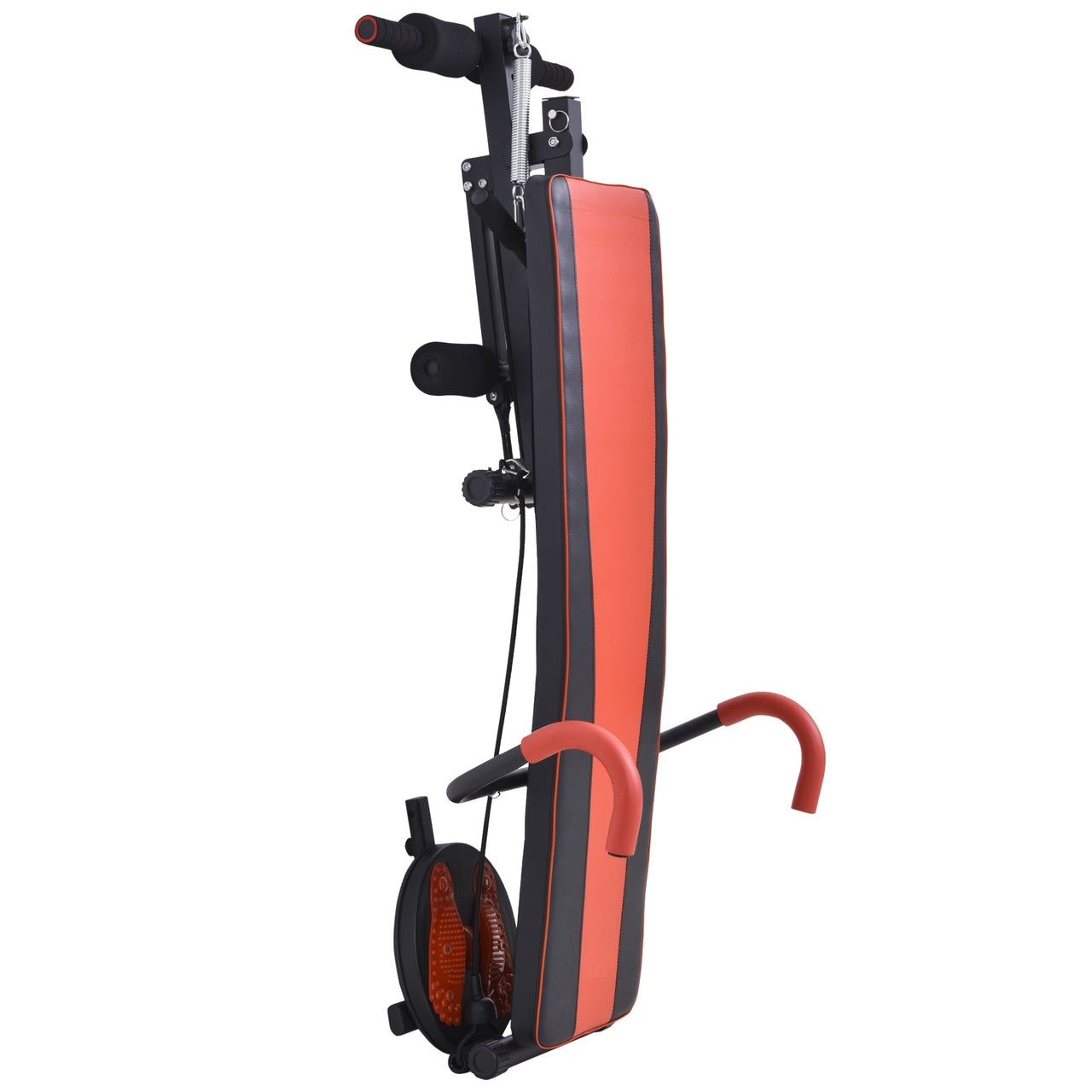 Halterbank zwart 166x53x60 cm – verstelbare fitnessbank