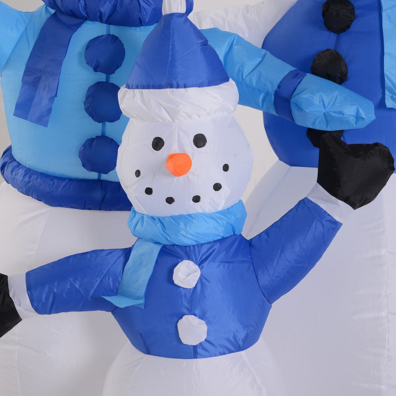 Opblaasbare sneeuwman 120 cm – LED kerstverlichting buiten