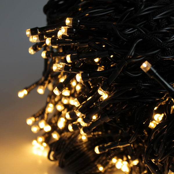 Vlaggenmast kerstverlichting 2 meter – 120 LED warm wit