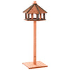 Voederhuisje hout – Staand vogelhuis 130 cm voor buiten