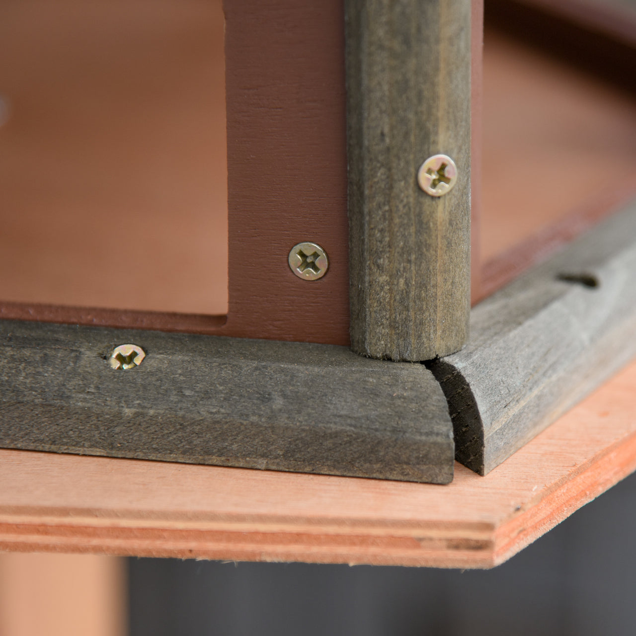 Voederhuisje hout – Staand vogelhuis 130 cm voor buiten