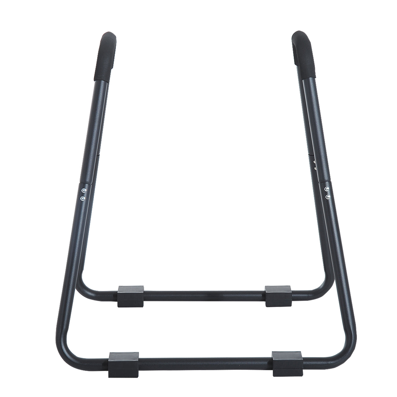 Dip Station met Knee Raise – Zwart Staal, 96,5 cm Hoog