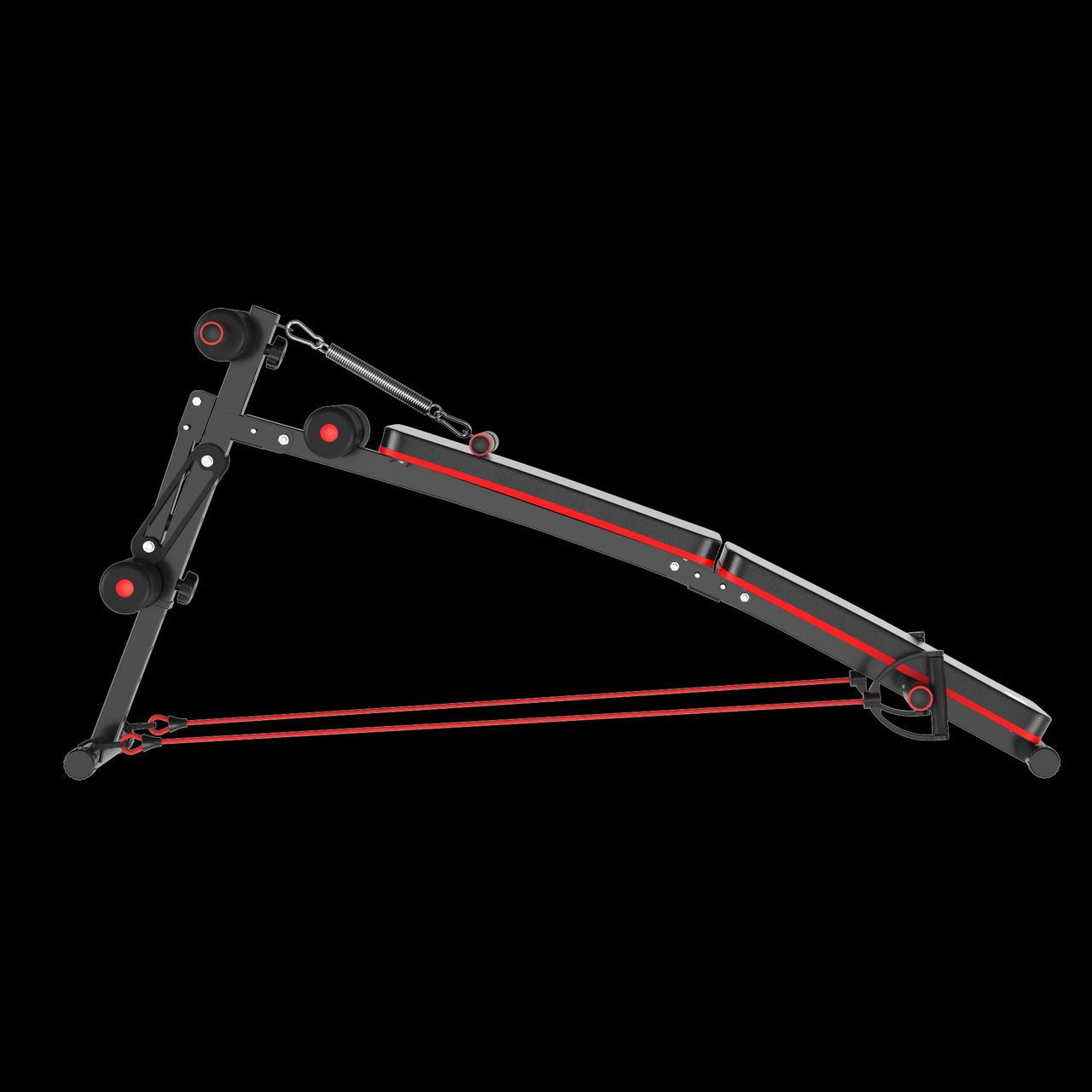 Verstelbare fitnessbank – Halterbank 142 x 47 x 66 cm voor thuis