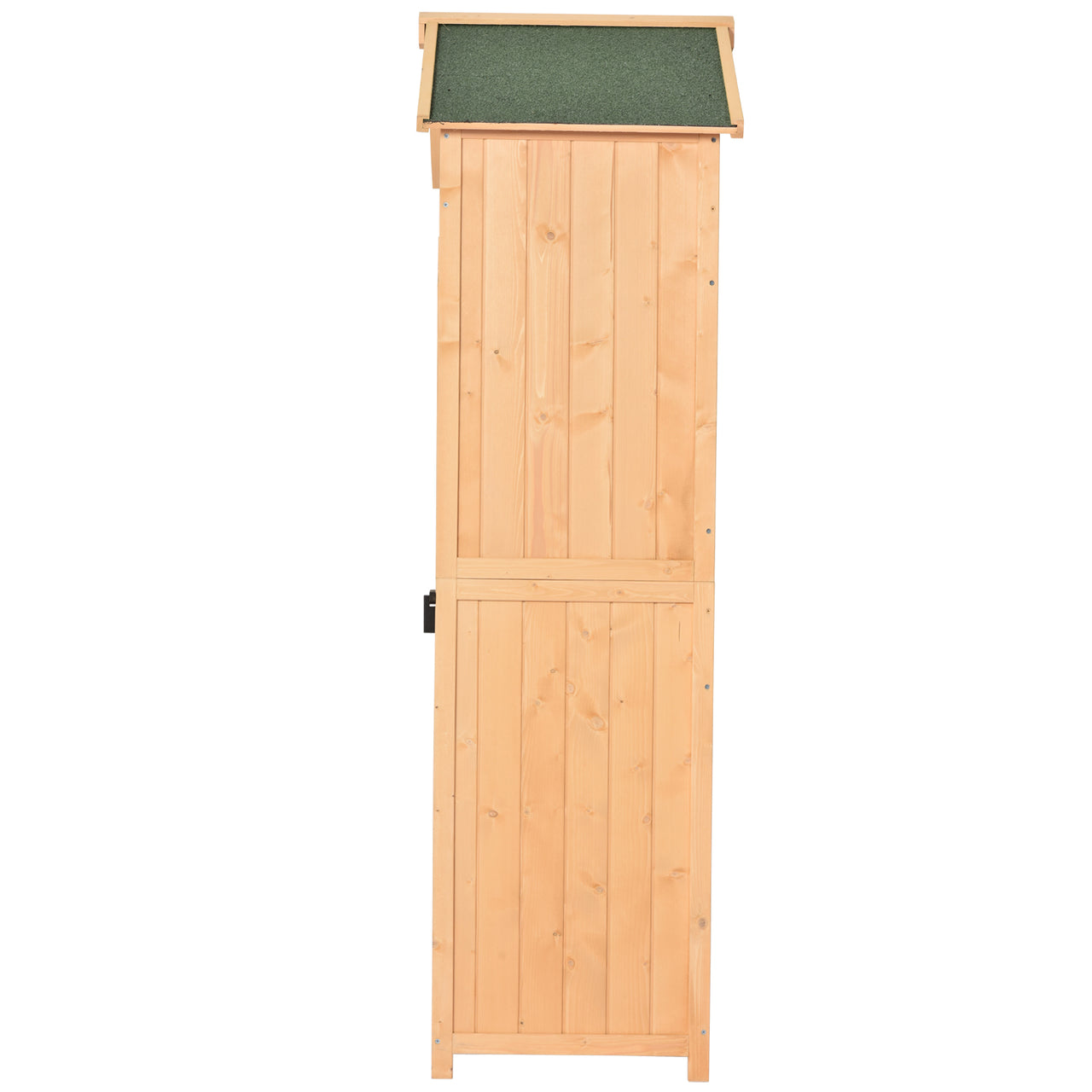 Houten Tuinkast 179x77x55 cm met 3 Planken
