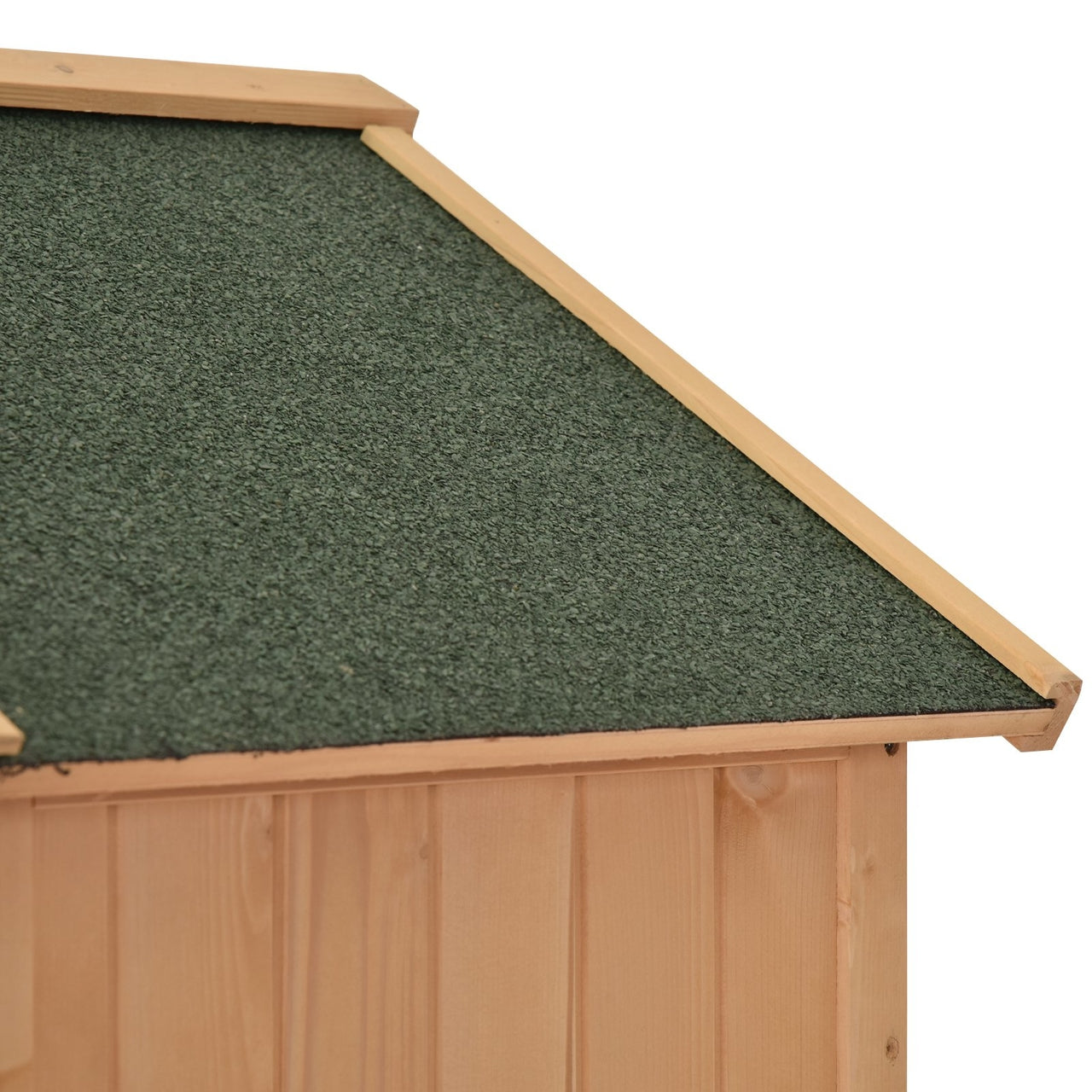 Houten Tuinkast 179x77x55 cm met 3 Planken