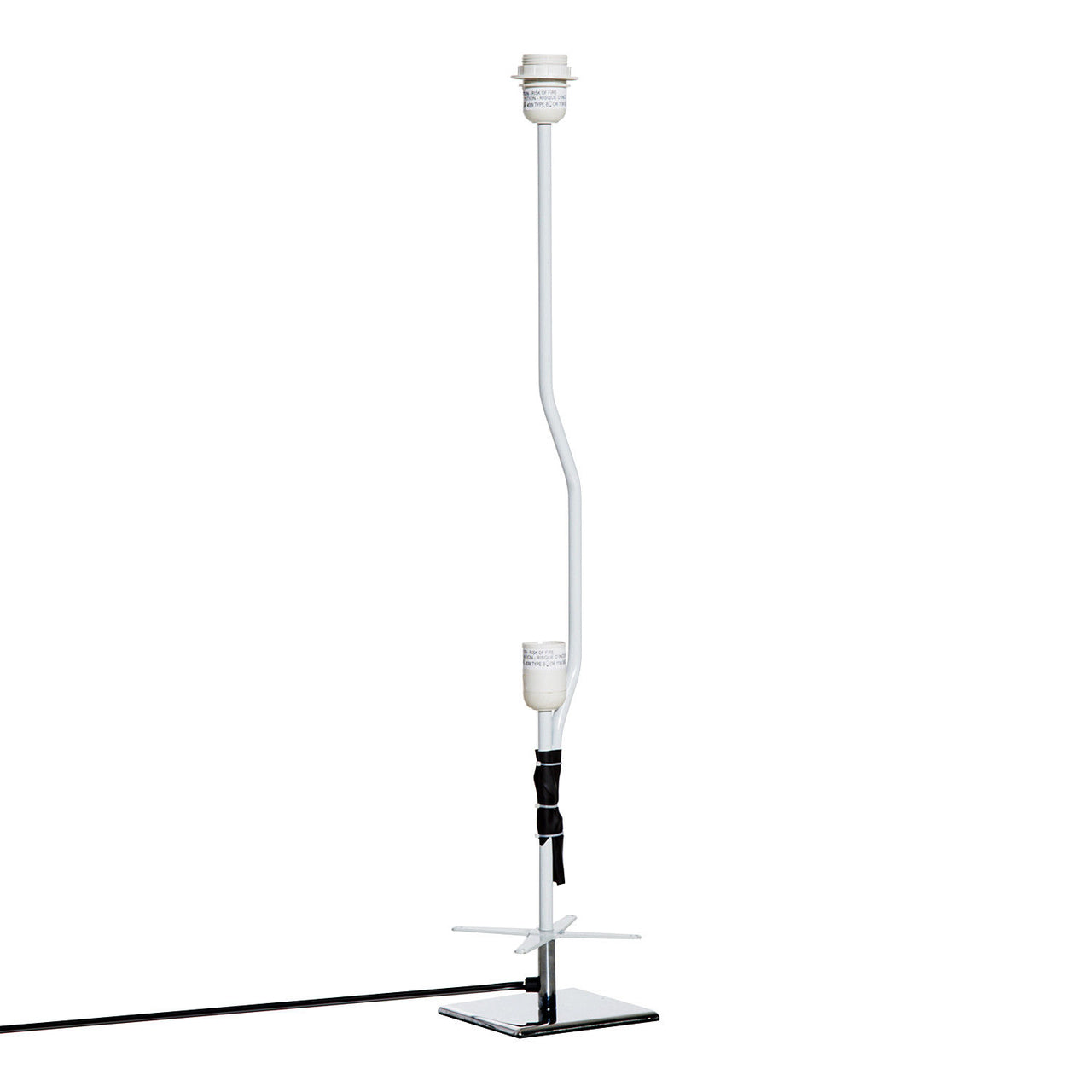Moderne vloerlamp staande lamp wit 14B x 120H cm voor sfeervol licht