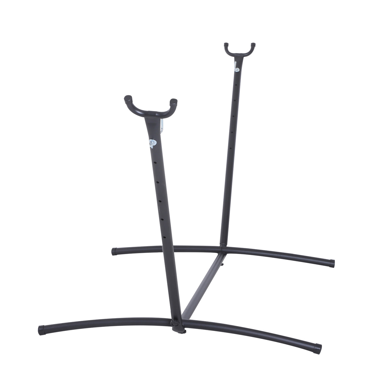 Zwarte Hangmatstandaard 280x120x110 cm – Max 120 kg