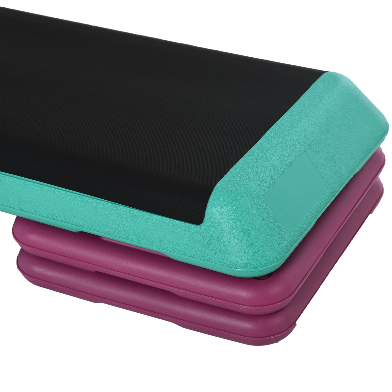 Verstelbare fitness step aerobic step met antislip oppervlak