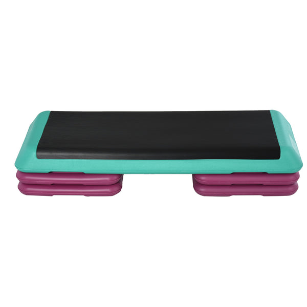 Verstelbare fitness step aerobic step met antislip oppervlak