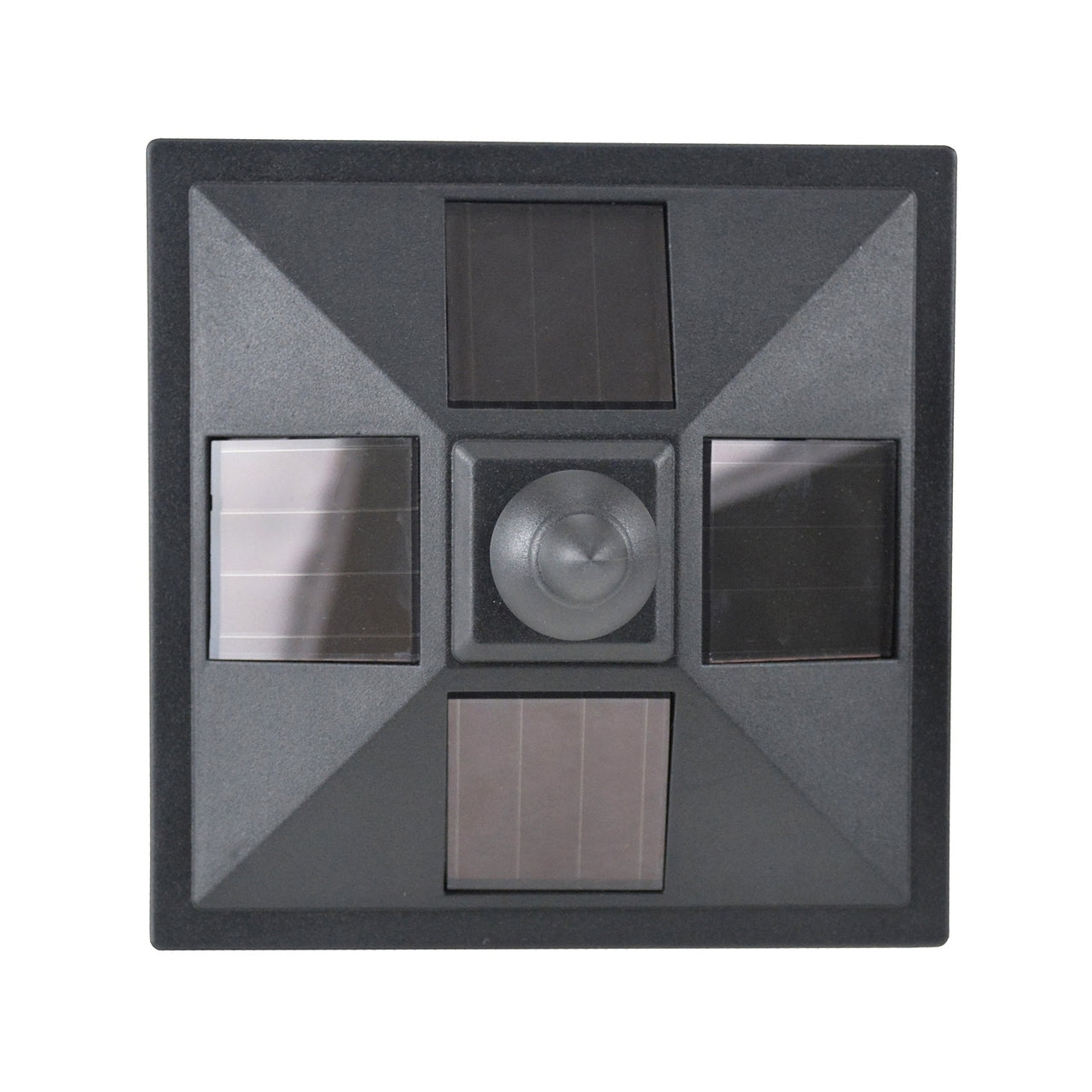 Zwarte Solar Tuinlantaarn 120 cm – 10 Lumen LED