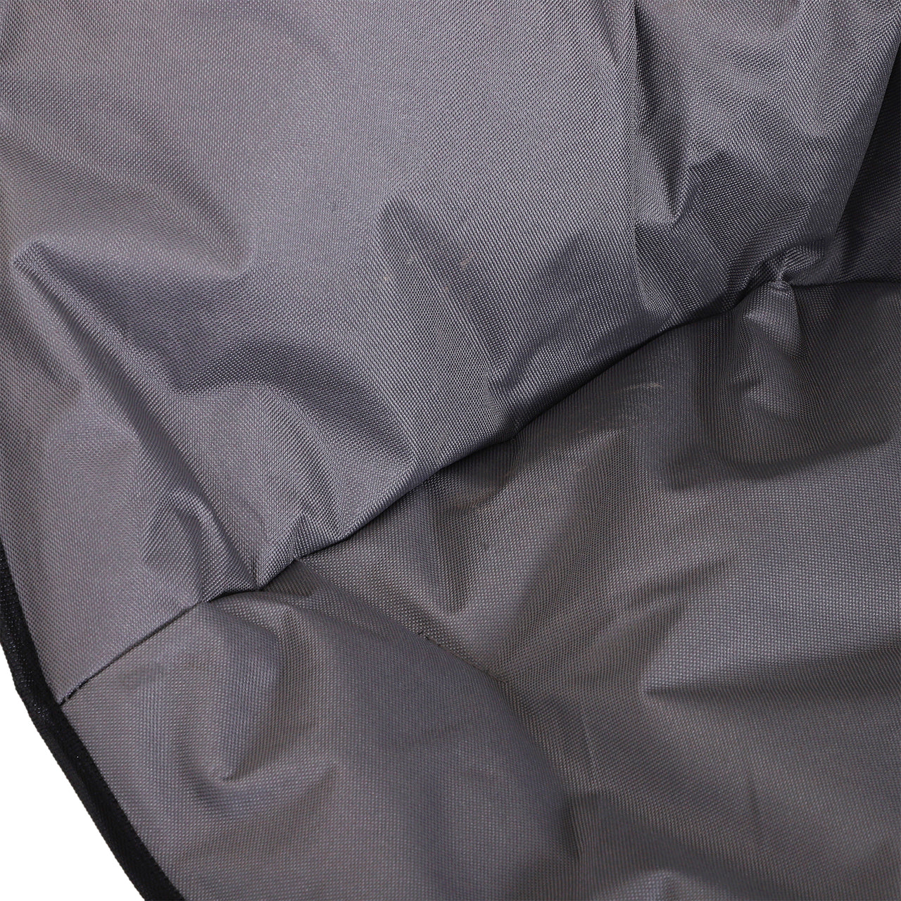 Comfortabele opvouwbare campingstoel in grijs