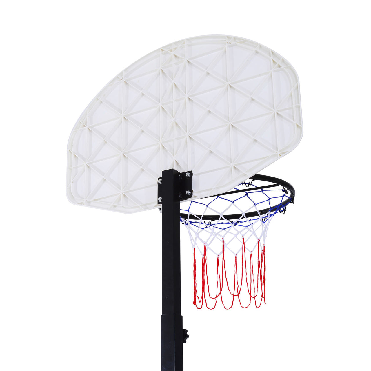 Verstelbare basketbalstandaard met basket verrijdbaar – 150 tot 210 cm