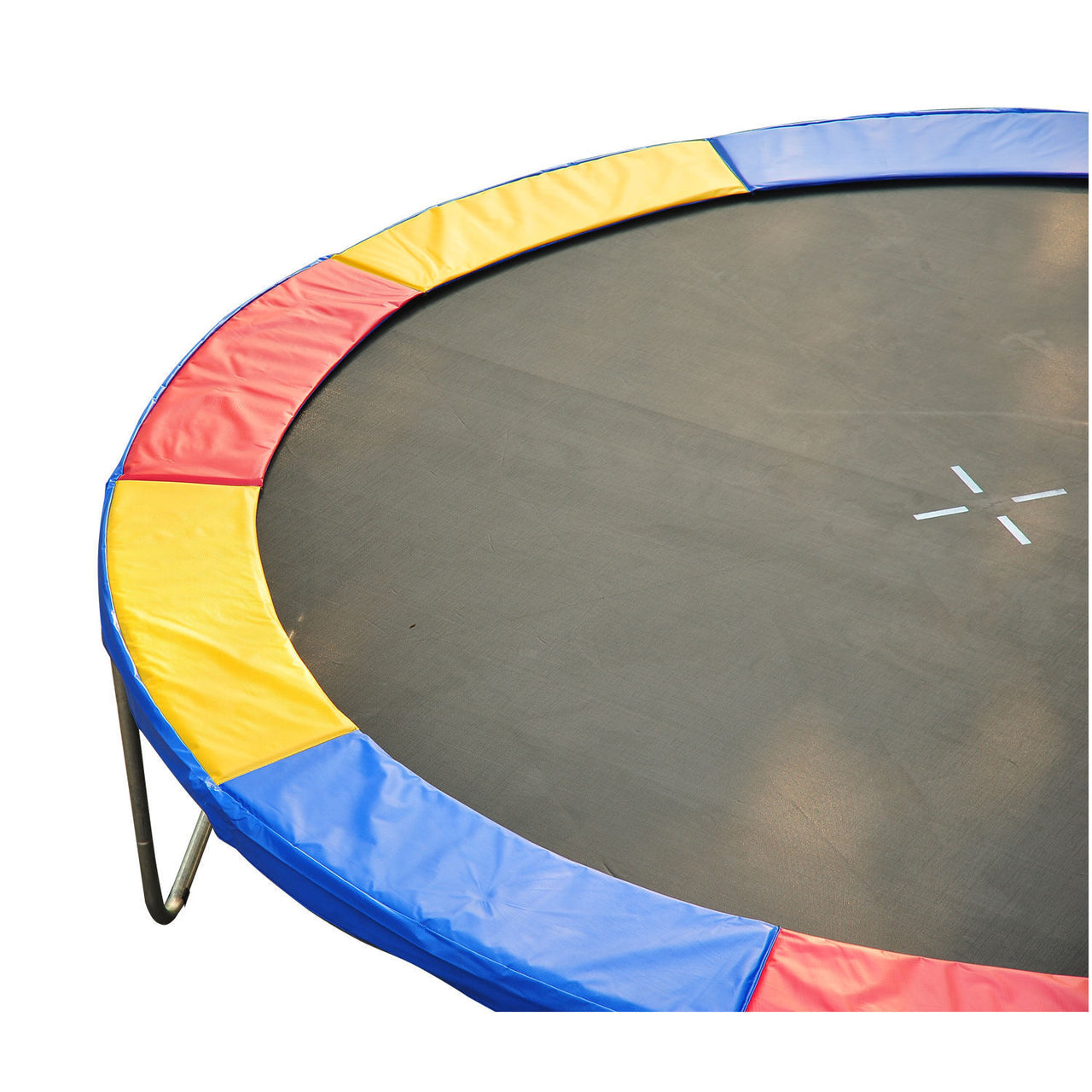 Kleurige PVC trampoline rand Ø366 cm met 15 mm vulling