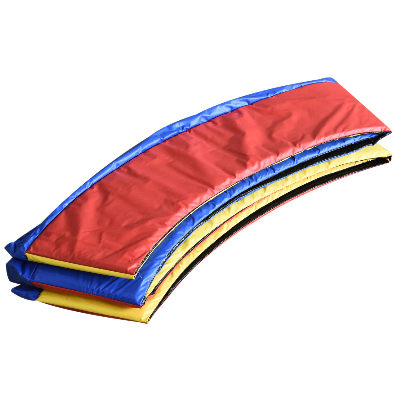 Kleurige PVC trampoline rand Ø305 cm met 15 mm vulling
