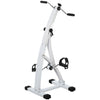 Veilige witte hometrainer voor senioren – Compact ontwerp 41x50x96 cm
