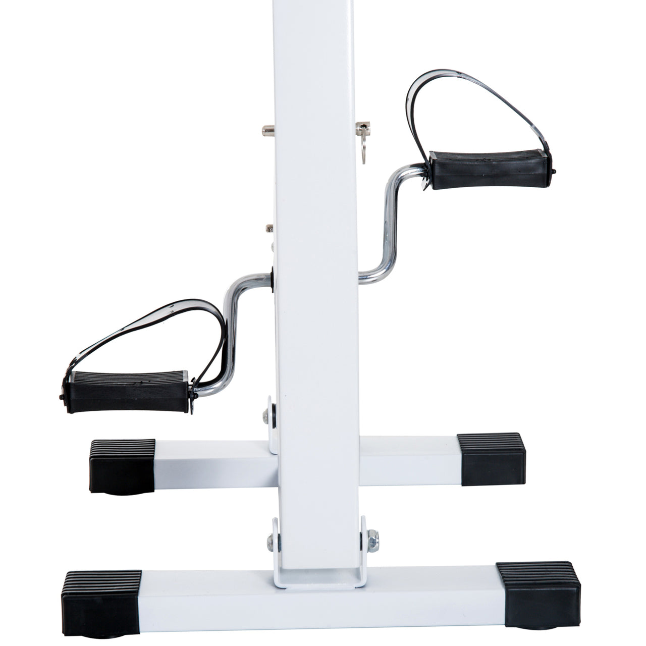 Veilige witte hometrainer voor senioren – Compact ontwerp 41x50x96 cm