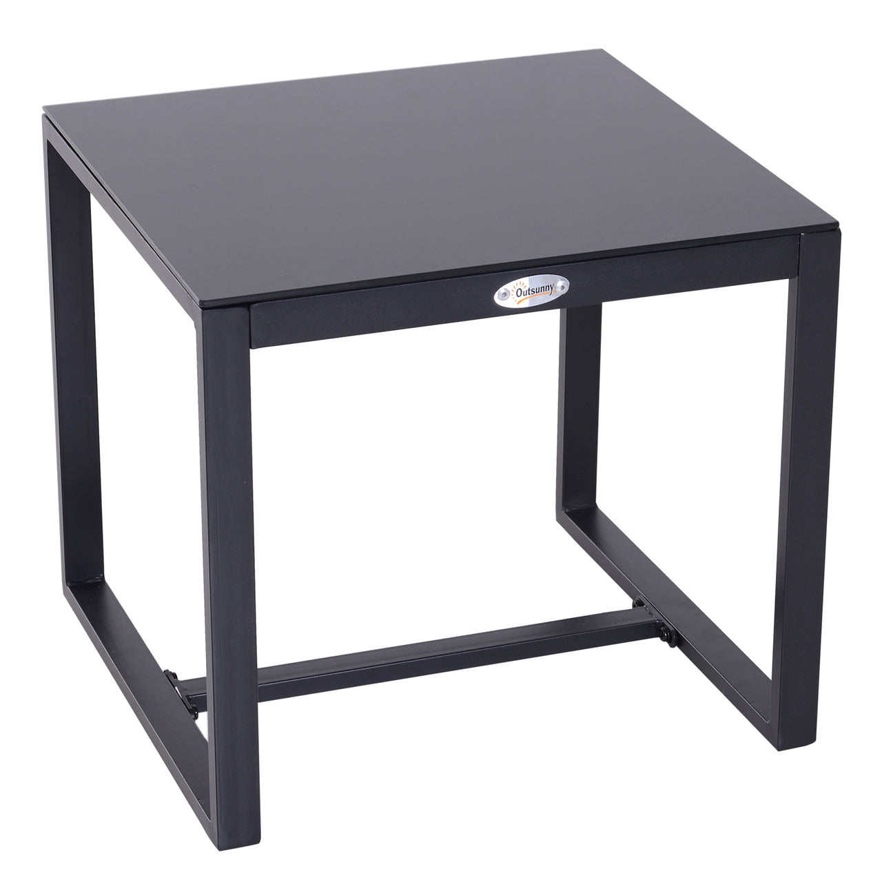 2-persoons tuinset zwart polyrotan – Incl. tafel & stoelen voor balkon of tuin