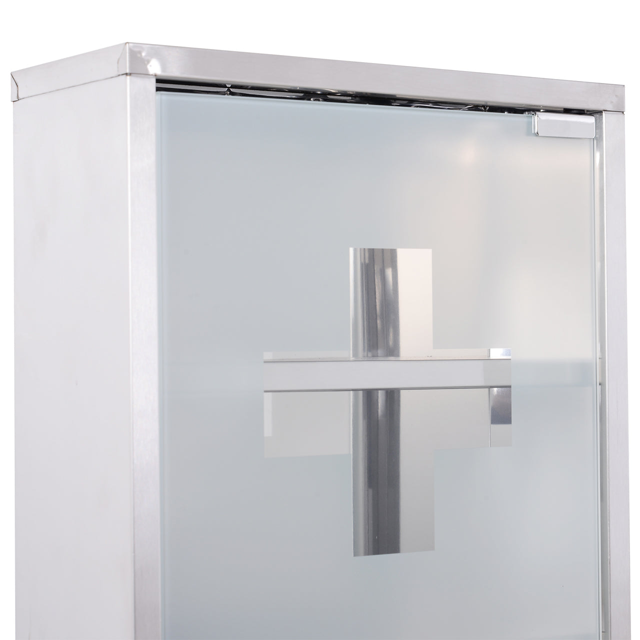 RVS medicijnkast met spiegel – 30x12x60 cm voor veilige en georganiseerde opslag