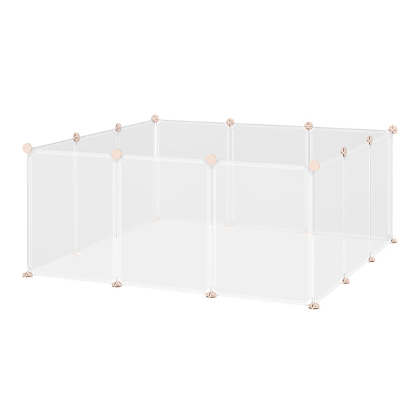Konijnenren voor huisdieren – 105x105x45 cm, veilige ruimte voor je konijn
