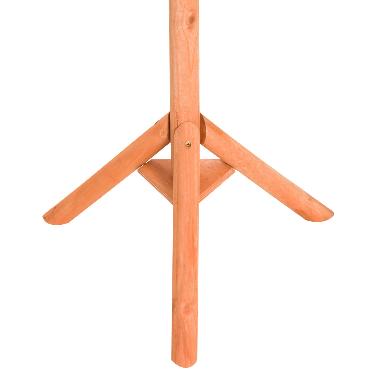 Staand vogelhuis voederhuisje 40x110 cm – houten voederstation voor je tuin