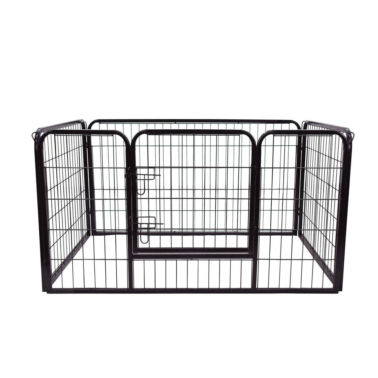 Hondenren puppyren hondenkennel staal 125x80x70 cm – Veilig en stevig verblijf voor je hond