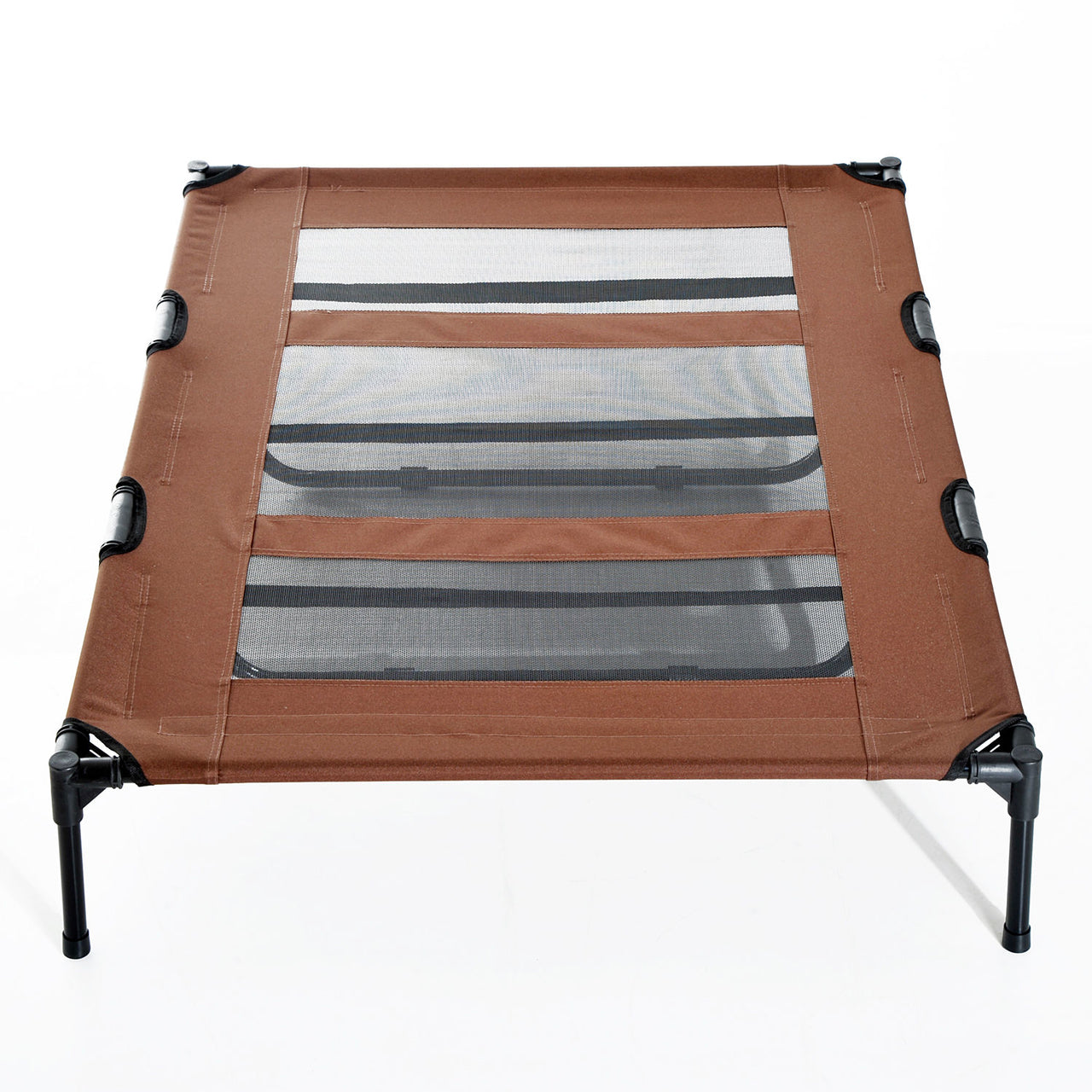 Groot hondenligbed bruin XXL 122x92x23 cm – Comfort voor grote honden | Zenzee