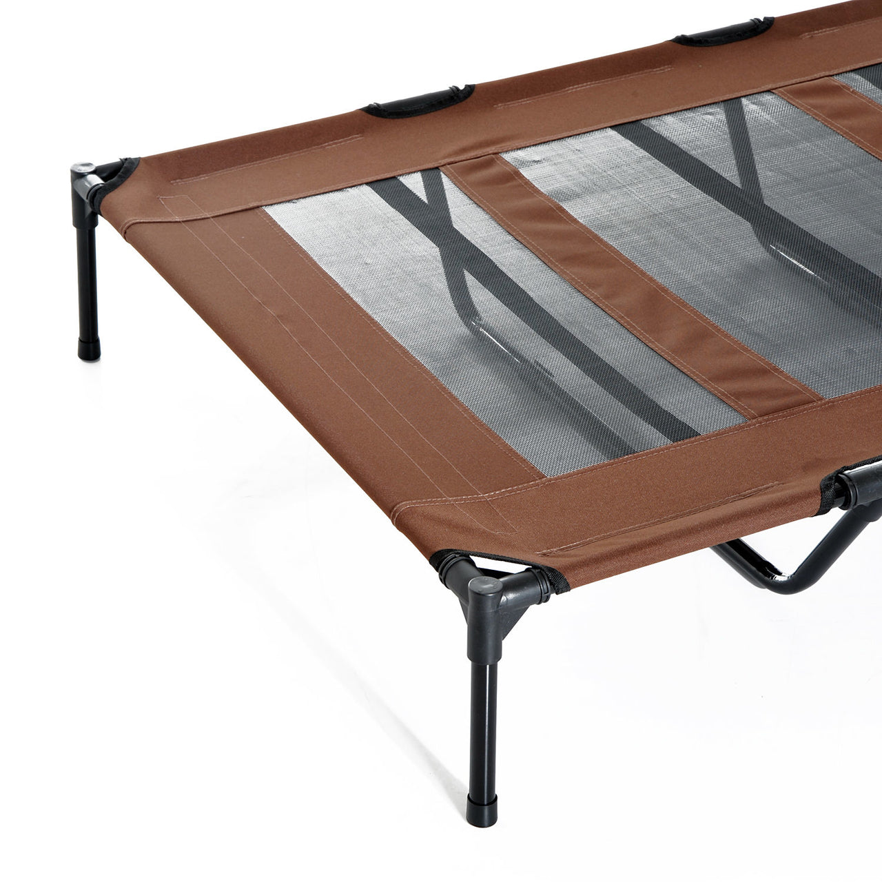 Groot hondenligbed bruin XXL 122x92x23 cm – Comfort voor grote honden | Zenzee