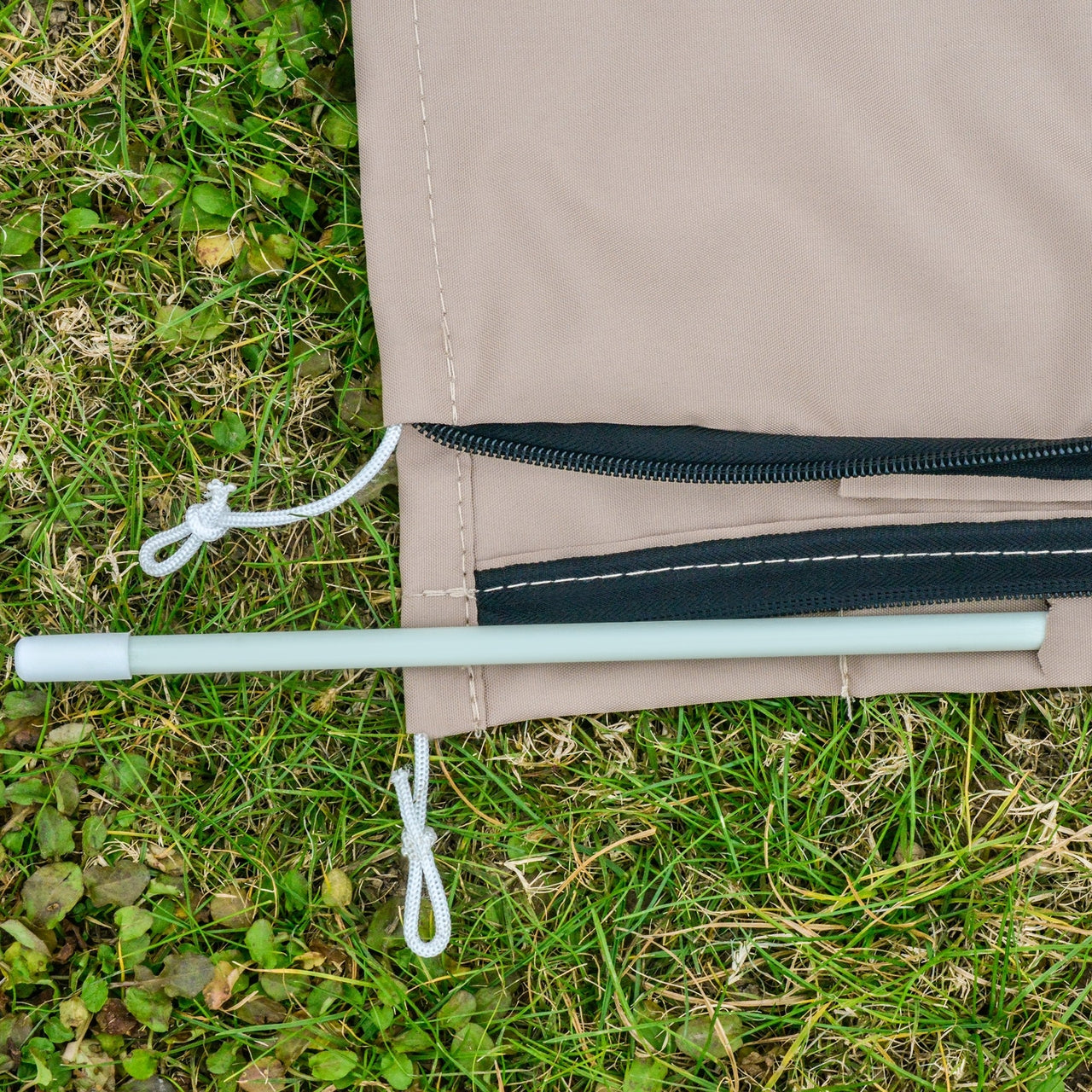 Weerbestendige parasolhoes ø57x160 cm – geschikt voor zweef- en staande parasols