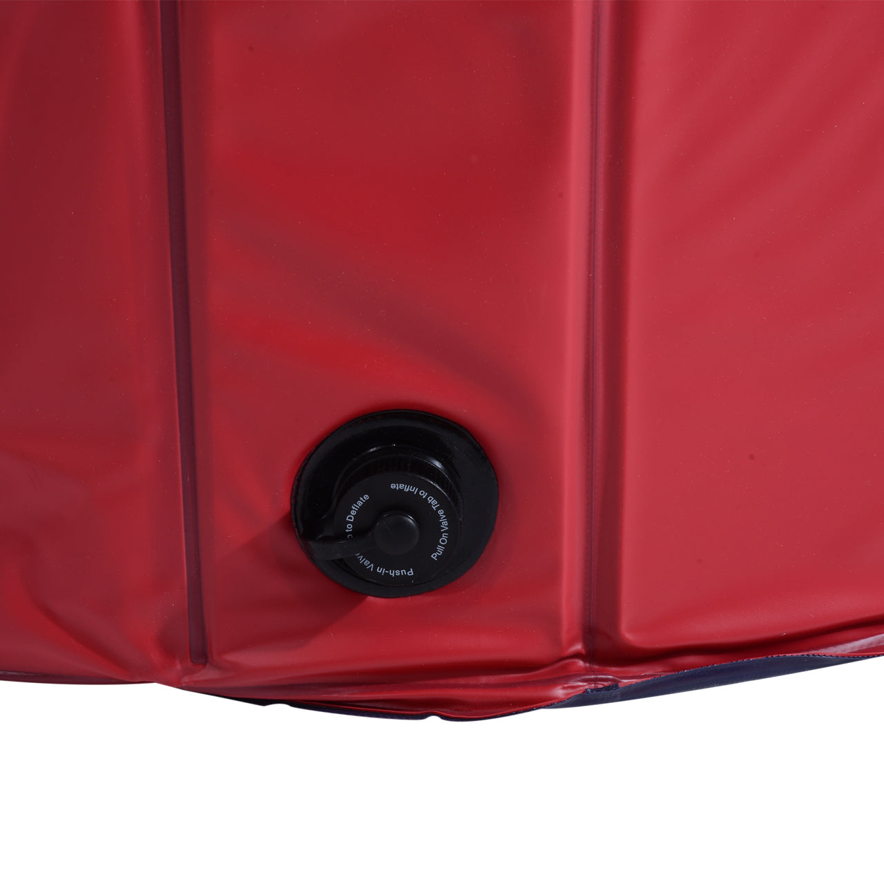 Opvouwbaar hondenzwembad honden speelgoed Ø100 x 30 cm rood