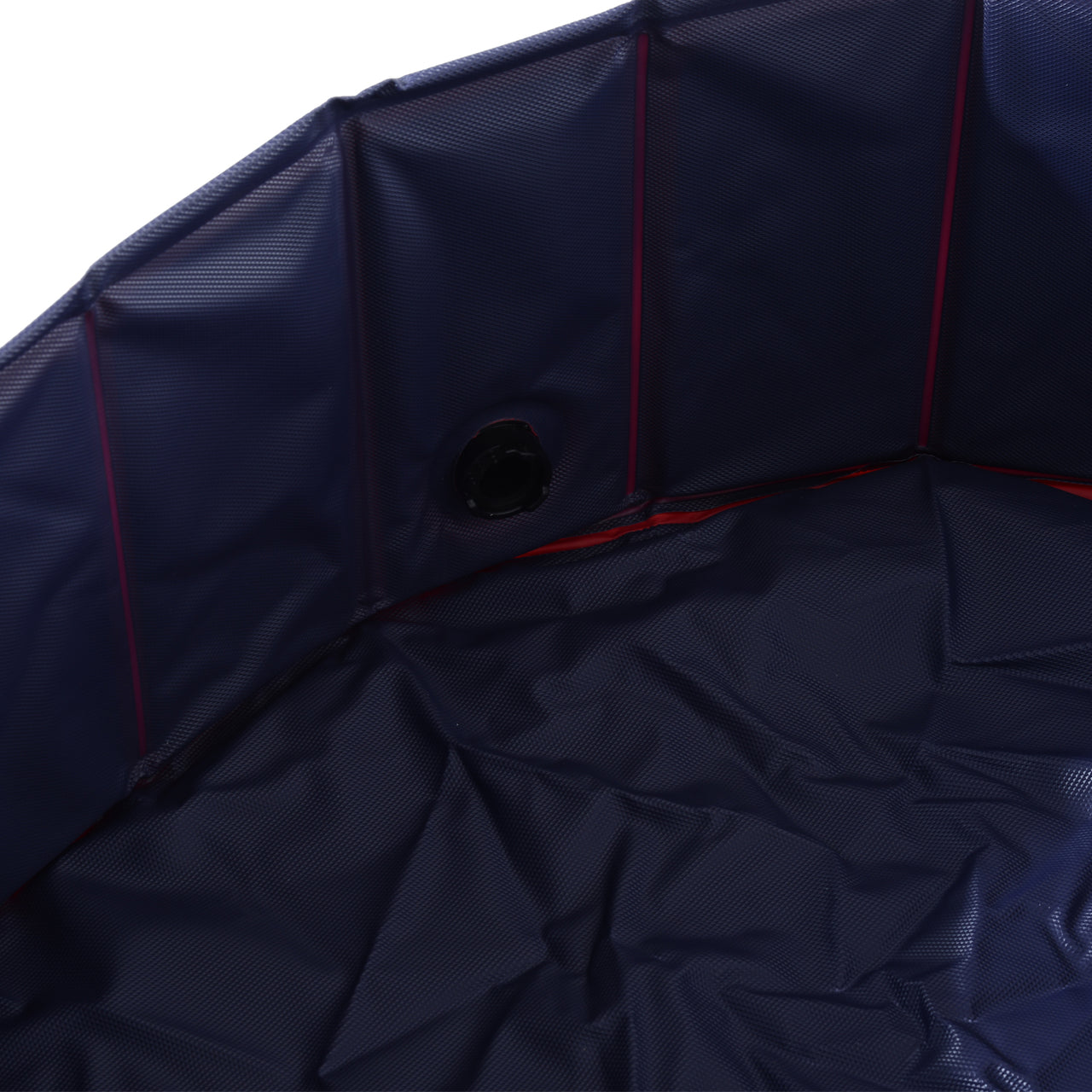 Opvouwbaar hondenzwembad honden speelgoed Ø100 x 30 cm rood