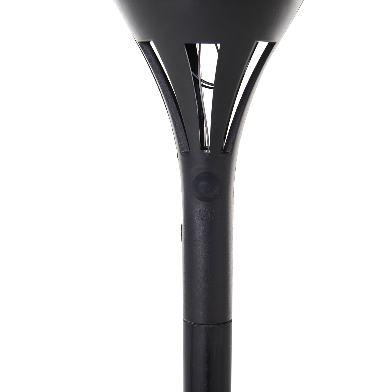 Set van 4 zwarte solar tuinlampen – sfeervolle verlichting zonder stroomkabels