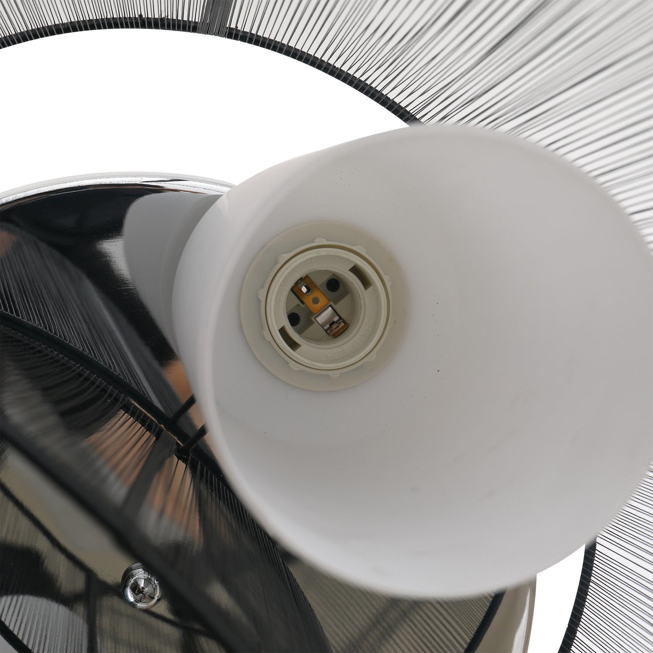 Moderne zwarte plafondlamp met 2 lichtpunten – ø47,5 x 33 cm, E27 fitting